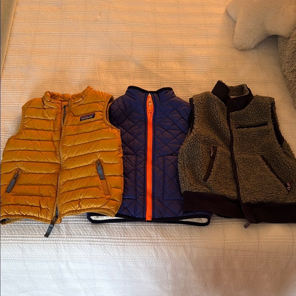 Patagonia, Crewcuts & Egg Vests